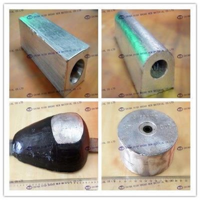 Китай Литье AZ63 Высокопотенциальная магниевая защита жертвенного анода поставщик
