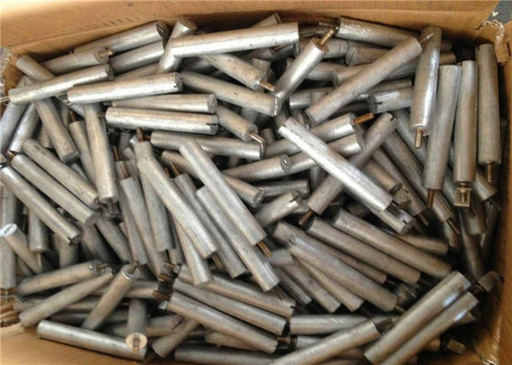 AZ63B AZ31B ASTM B 843-1995 Экструдированный магниевый анод для водонагревателя поставщик