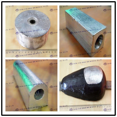 Высокомощный магниевый анод / Az63 Magnesium Sacrificial Anode поставщик