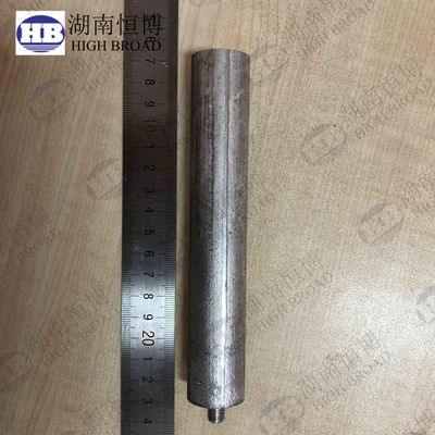 NPT 3/4 "Стальная розетка Магний Mg Mag Жертвенный штанга анод для генератора тепла AZ31 AZ61 Чистый магний 99,9% поставщик