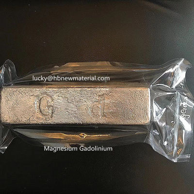 Магний гадолиниевый сплав MgGd25 MgGd30 для улучшения физических свойств магния поставщик