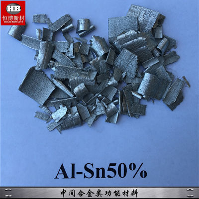 AlSn50% Чипы Алюминиевое олово 10-50% Главный сплав Для зерна Рафинируйте, улучшите свойства алюминиевого сплава поставщик