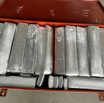 HB7264-96 прямоугольный AlAg10% Серебряные основные сплавы для добавки для плавления алюминия поставщик